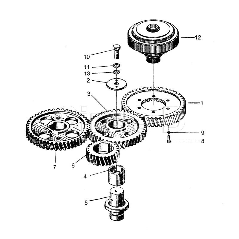 YSD490Q Timing Idle Gear Yangdong